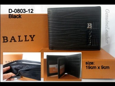 D-0803-12 BALLY -genuine leather wallet